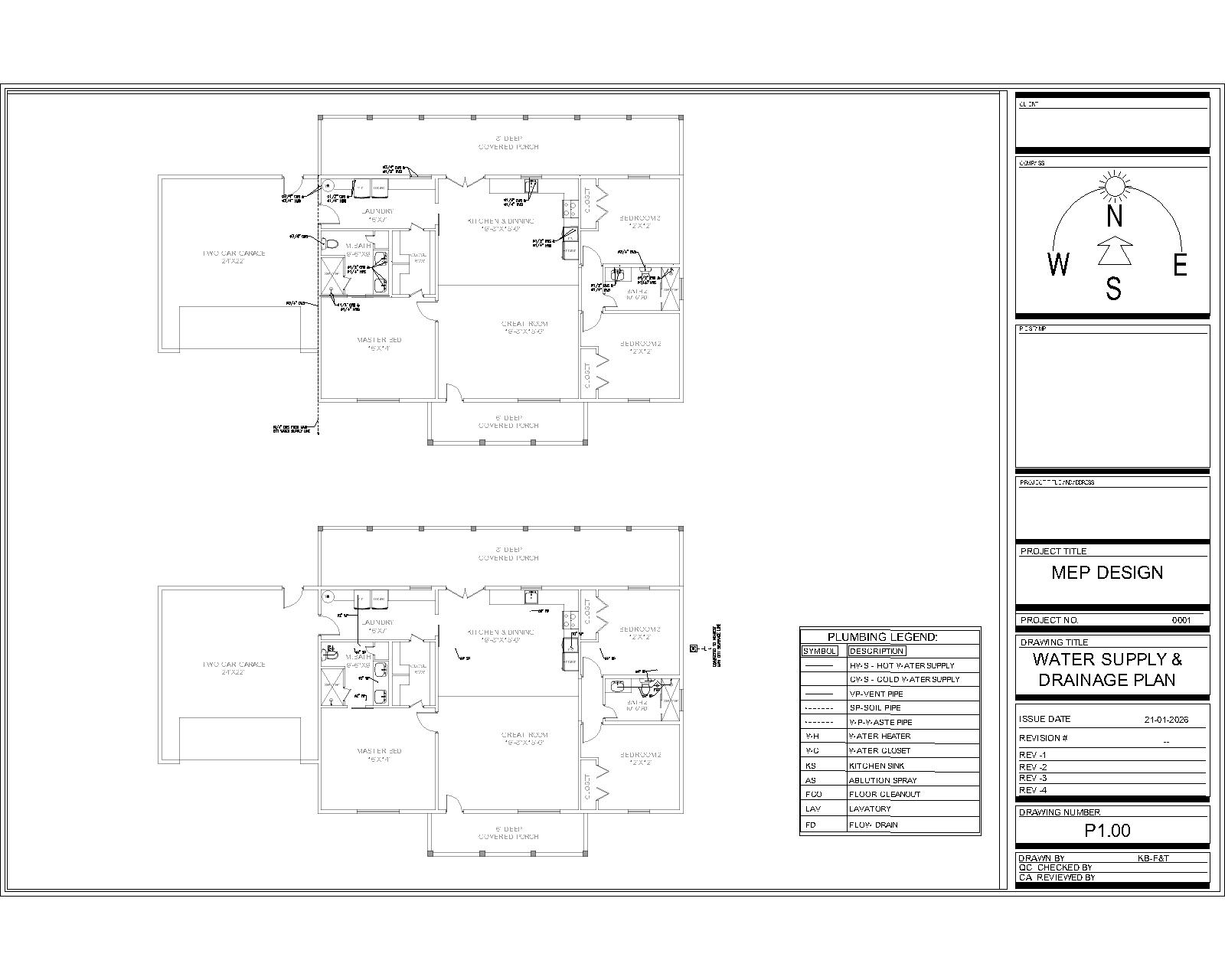 3 WATER SUPPLY AND DRAINAGE PLAN