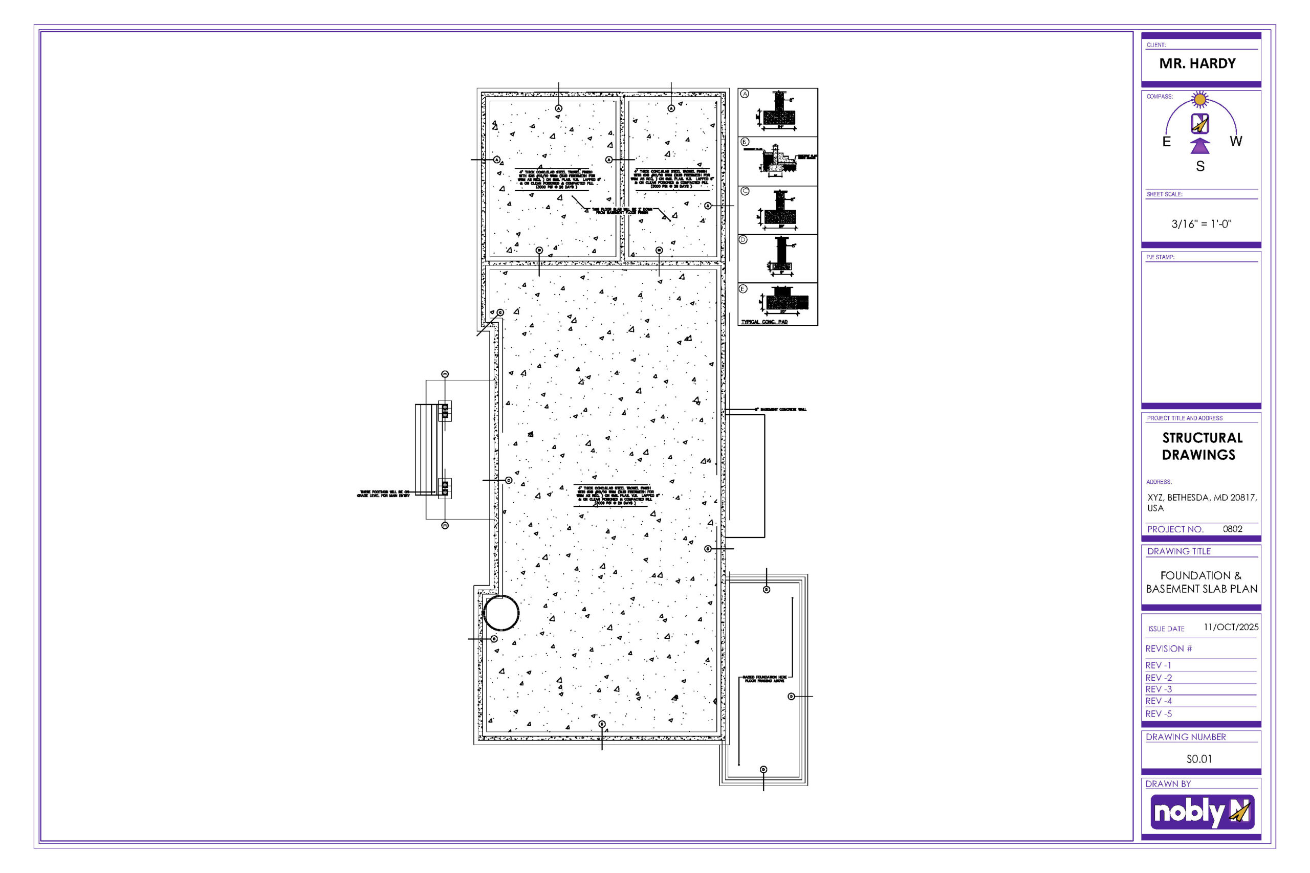 Residential Structural Design & Permit Drawings - Noblyn