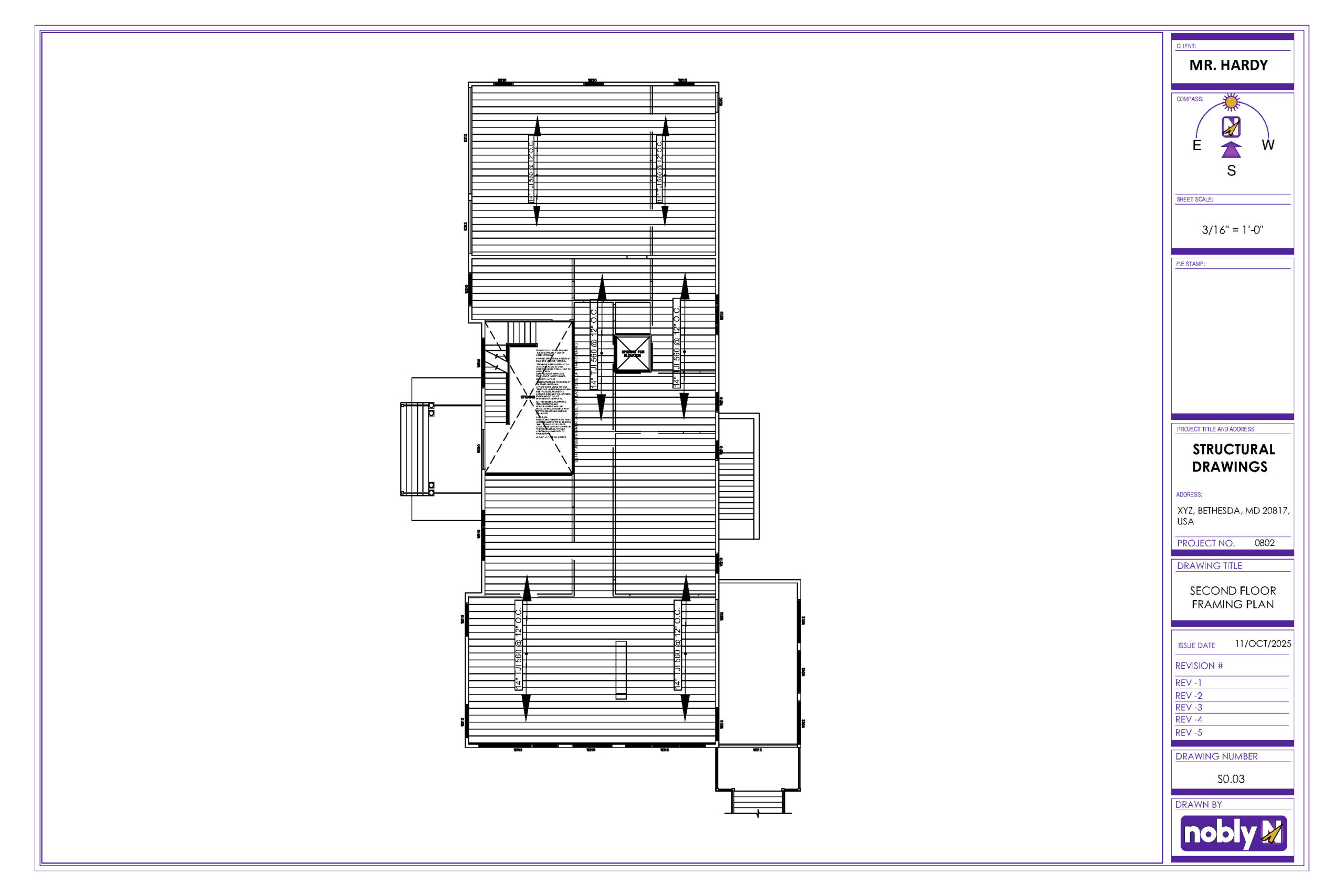Residential Structural Design & Permit Drawings - Noblyn